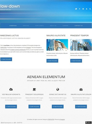 蓝色科技网页设计的魅力与应用