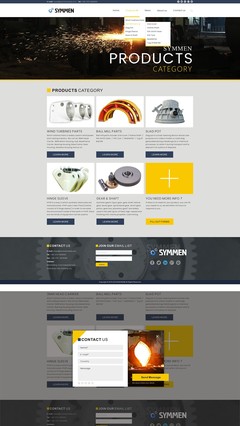 SYMMEN网页设计 打造专业与用户体验并重的网站